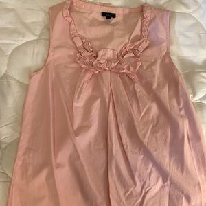 Ruffled tank by Talbots